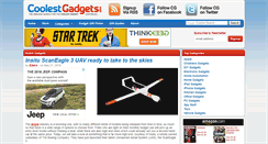 Desktop Screenshot of coolest-gadgets.com